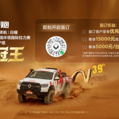 V6火炮斩获环塔拉力赛T2.1量产燃油组六冠王 盲订现已火热开启